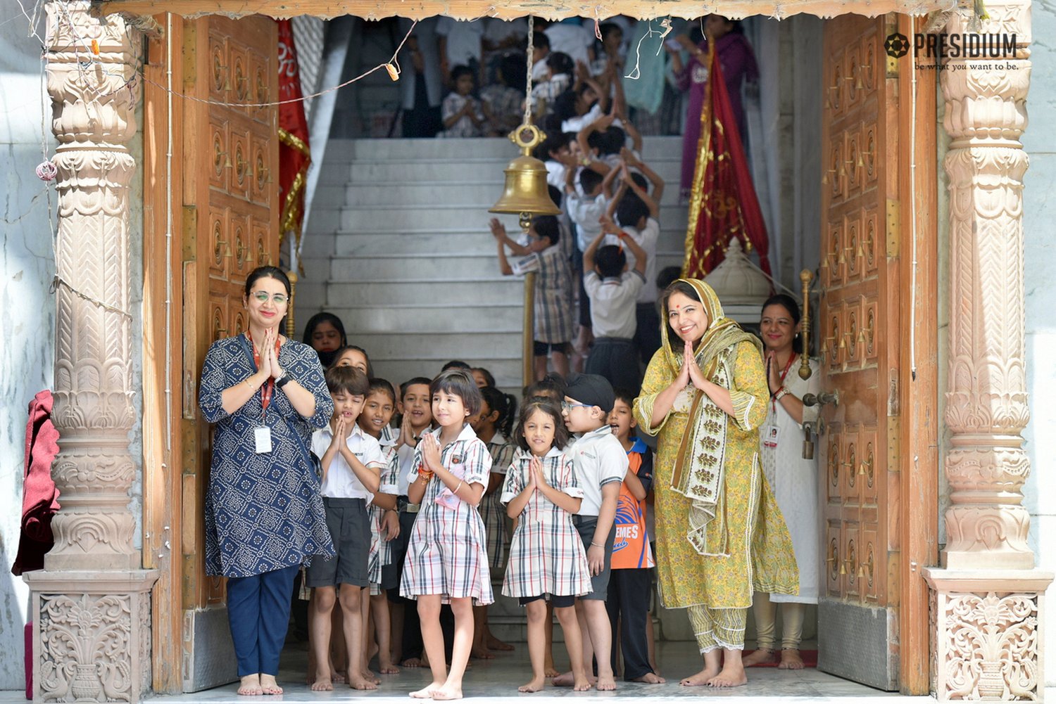 Presidium Rajnagar, PRESIDIANS EMBODY LORD KRISHNA’S TEACHINGS WITH ISKON VISIT